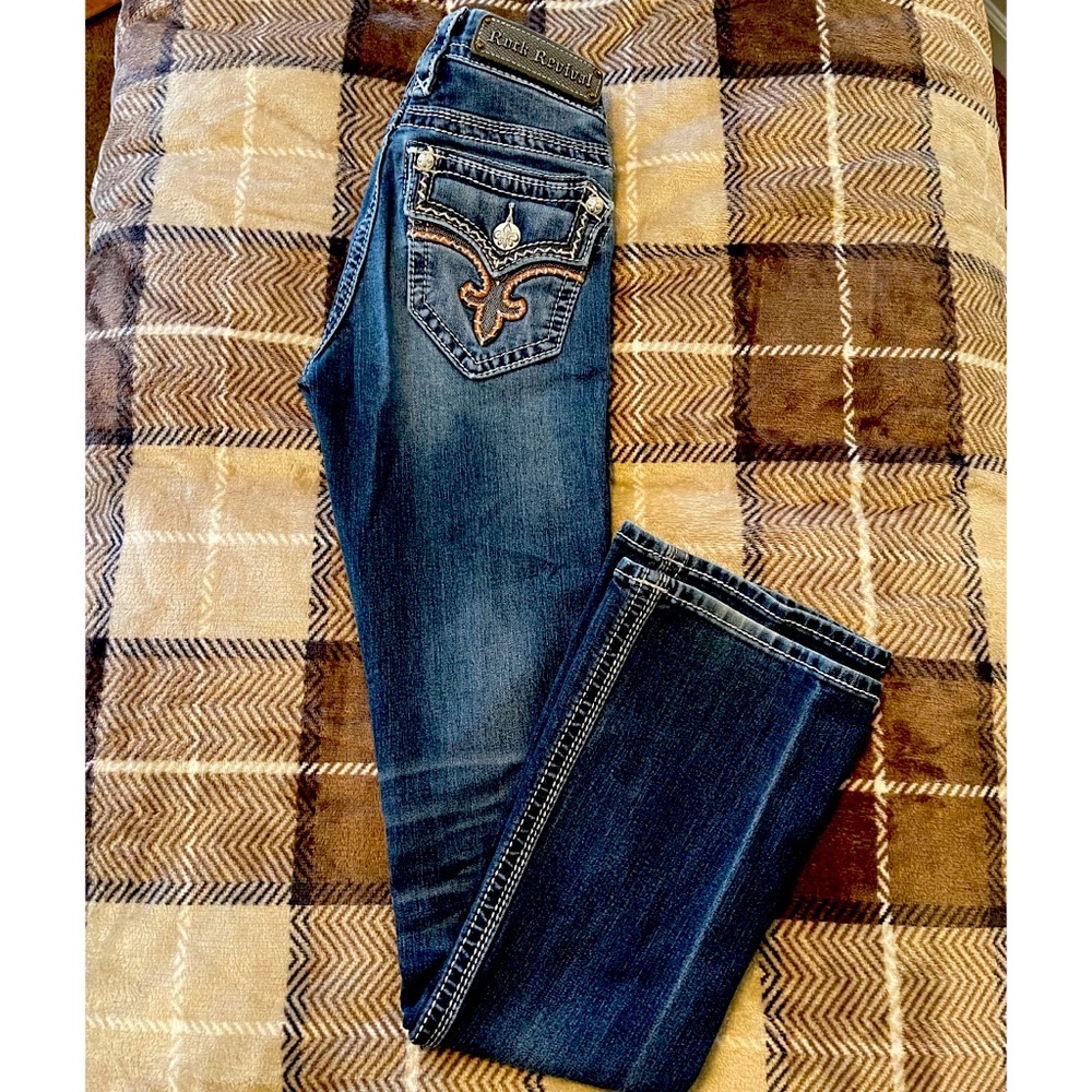 ROCK REVIVAL Libbie 25 Low Rise Boot Cut